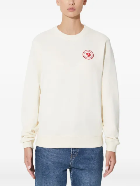 Fjällräven logo-patch sweatshirt