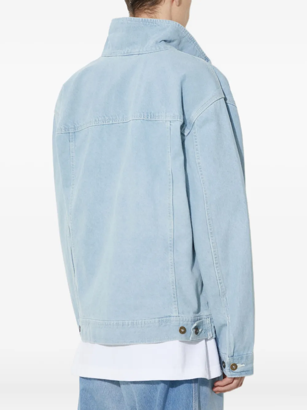 DICKIES Denim jack met knopen Blauw