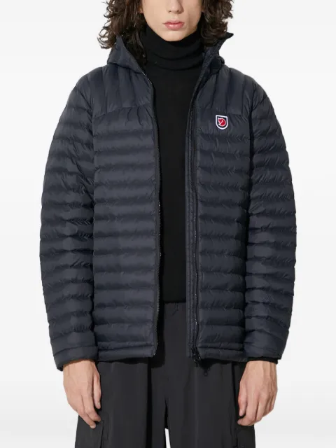Fjällräven Expedition Lätt hooded logo-patch jacket