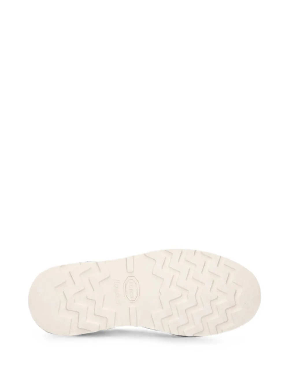 Fracap Magnifico lace-up leather sneakers Beige