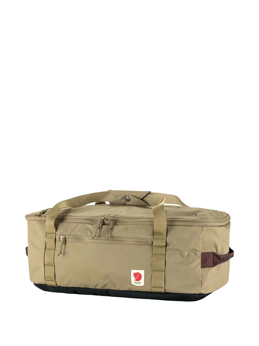 Fjall Raven High Coast Duffel Backpack In Brown