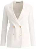 Tagliatore Nayade double-breasted blazer - White