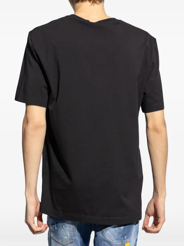 DSQUARED2 ロゴ Tシャツ | ブラック | FARFETCH JP