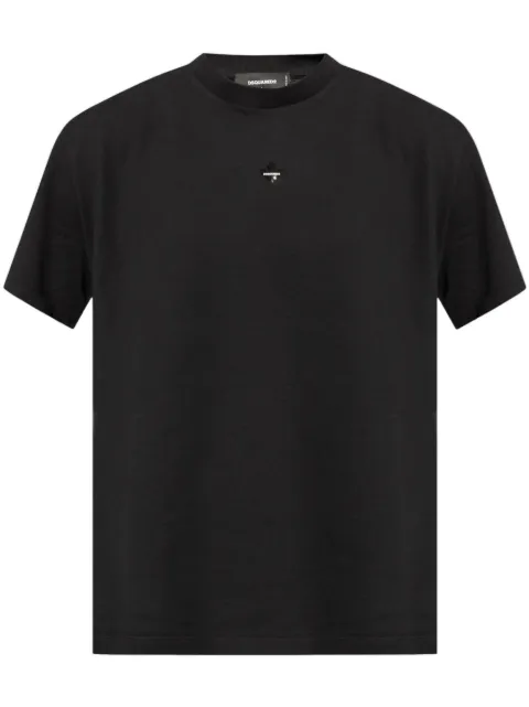 DSQUARED2 logo-appliquéd cotton T-shirt