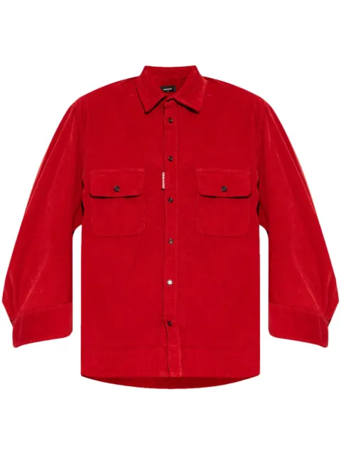 DSQUARED2 corduroy button-up shirt Women