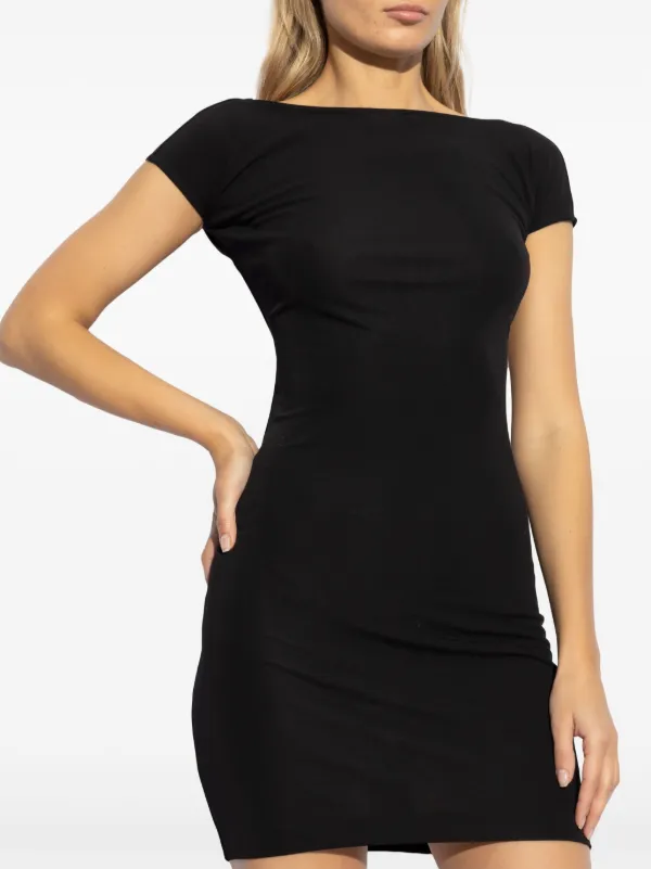 ワンピース DSQUARED2 Woman Dress Black S75CV0826S24588 900 DSQUARED2 open-back Mini Dress | Black | FARFETCH