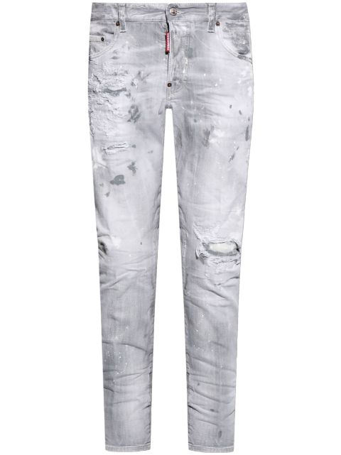 DSQUARED2 Skater distressed-finish jeans Men