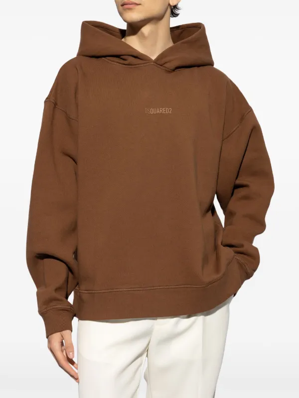 DSQUARED2 ロゴ パーカー | ブラウン | FARFETCH JP