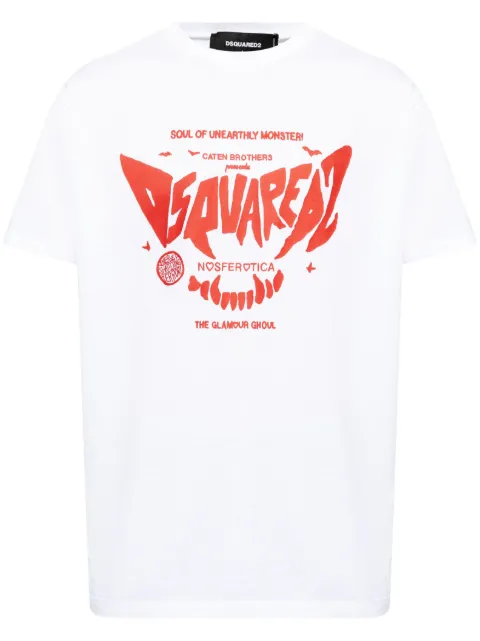 DSQUARED2 logo-print cotton T-shirt 