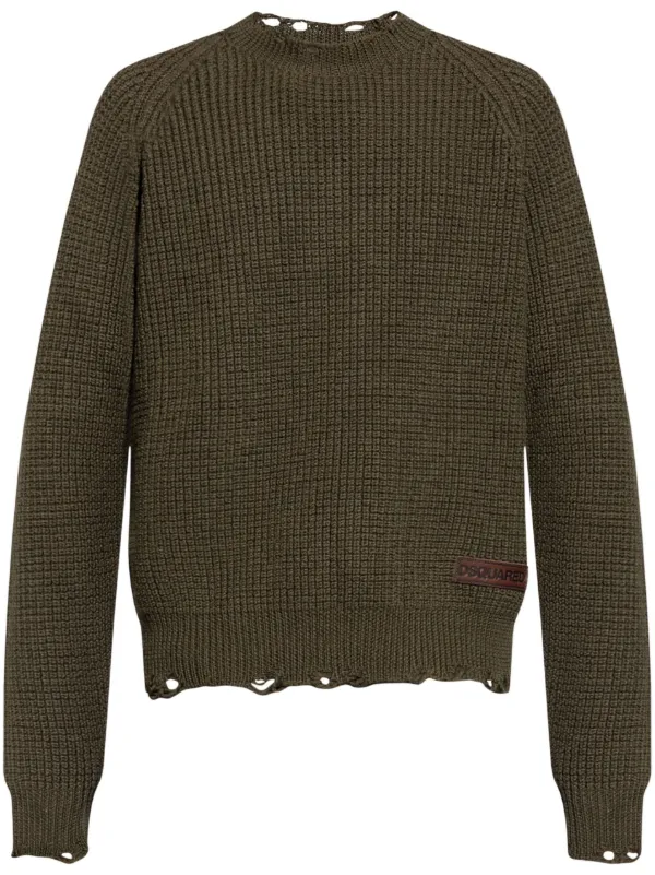 【送料&関税込】Dsquared2 Sweater With Logo DSQUARED2 - Icon Logo Sweater Dsquared2