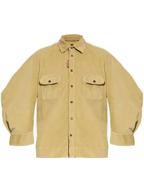 DSQUARED2 corduroy button-up shirt Women