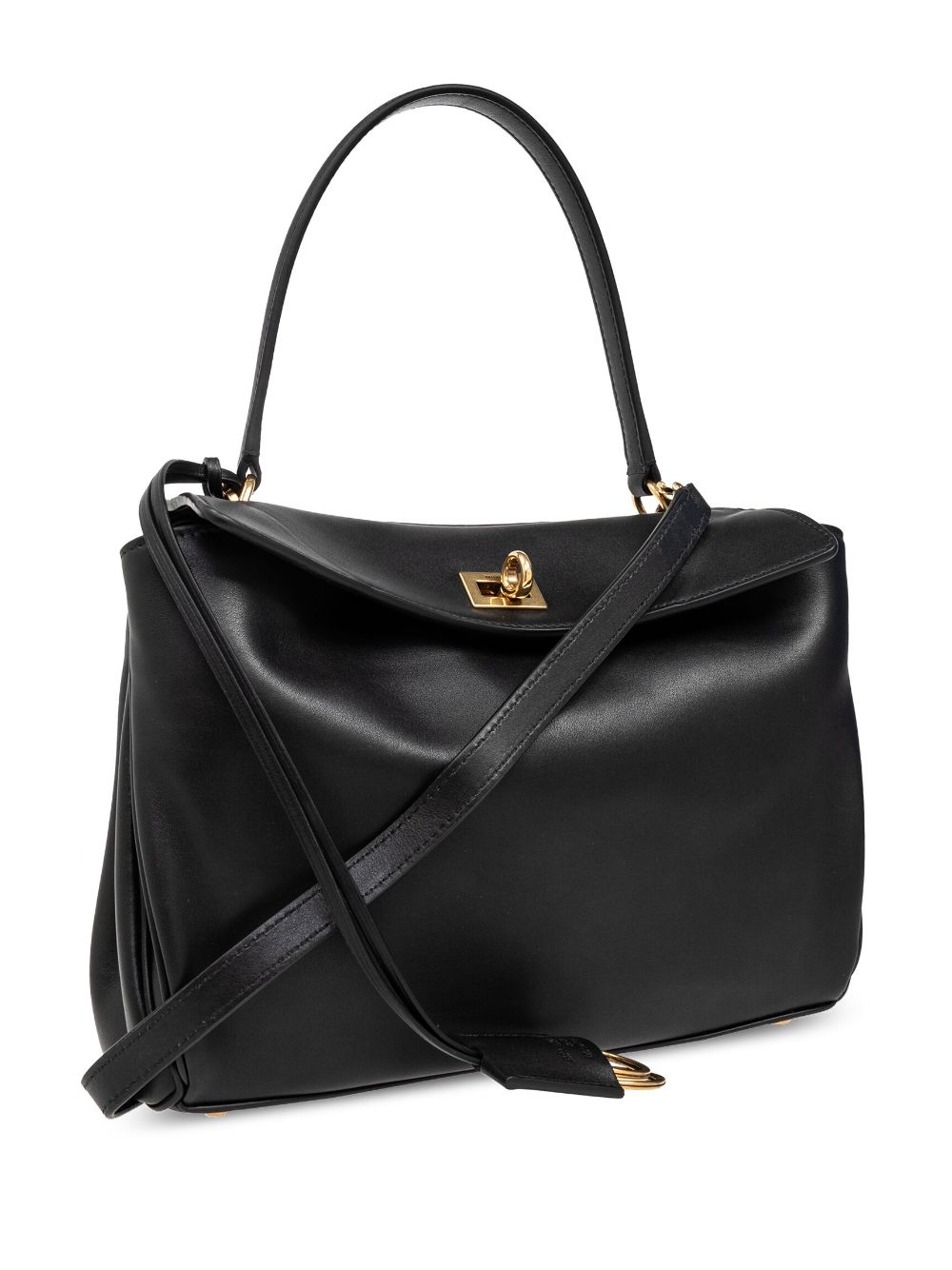 Shop Balenciaga Rodeo Small Tote Bag In Black