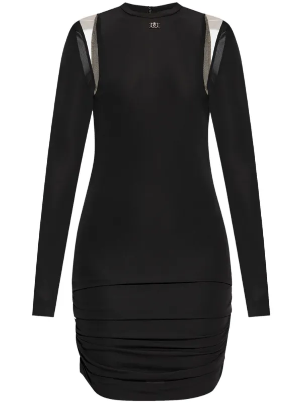 【送料&関税込】Dsquared2 Dress With Logo Plaque 22578572_52607579_600.jpg
