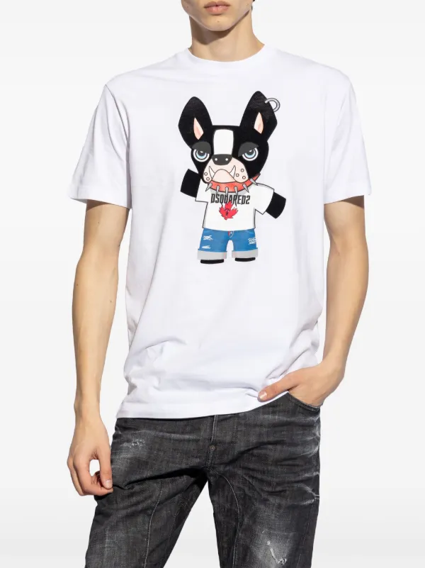 DSQUARED2 グラフィック Tシャツ | ホワイト | FARFETCH JP