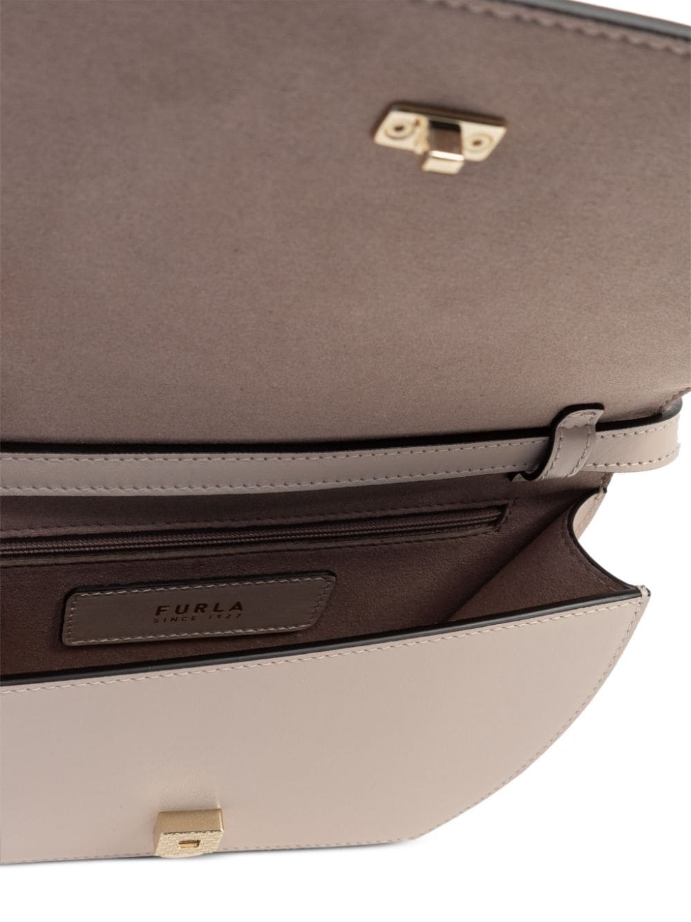 Shop Furla Sfera Cross Body Bag In Neutrals