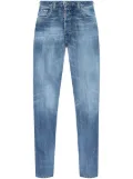 DSQUARED2 whiskering effect slim-cut jeans - Blue