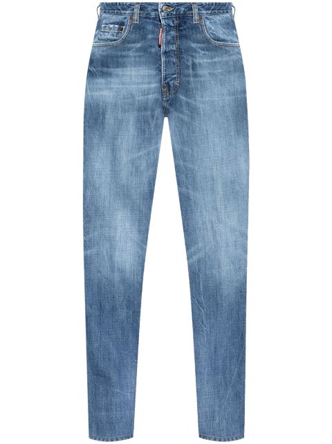 DSQUARED2 whiskering effect slim-cut jeans Women