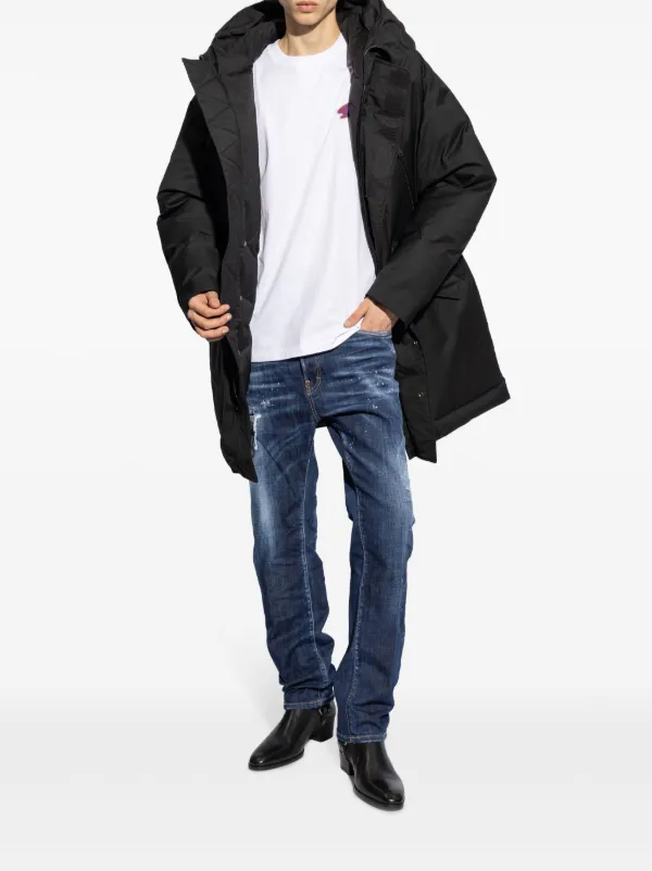 DSQUARED2 Distressed straight-leg Jeans | Blue | FARFETCH DSQUARED2 Distressed straight-leg Jeans | Blue | FARFETCH
