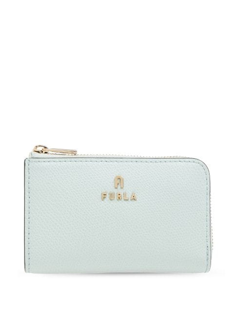 Furla logo-plaque leather wallet