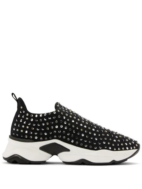 René Caovilla rhinestone-embellished trainers 