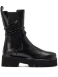 René Caovilla Juniper leather boots - Black