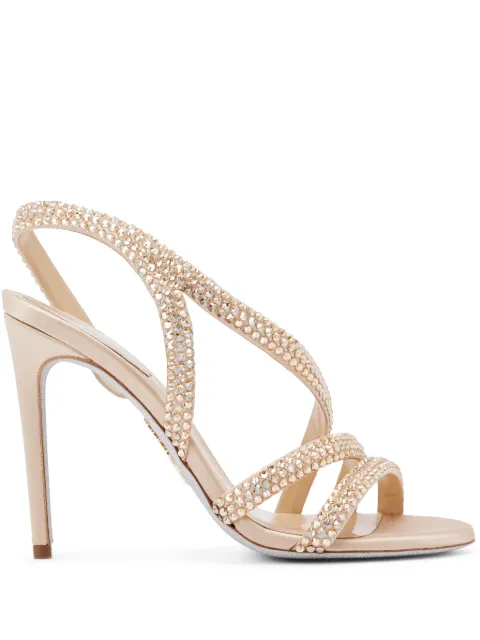 René Caovilla crystal-embellished sandals C12190105R001X728 - 0