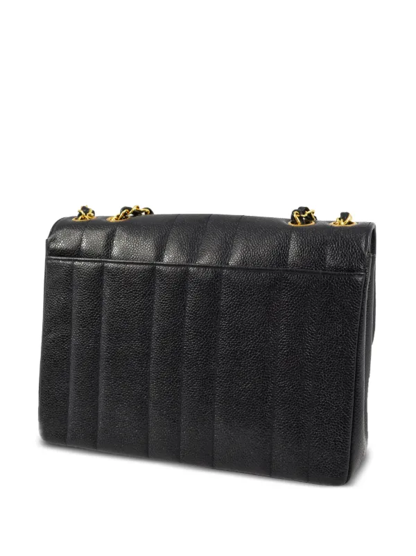 CHANEL Pre-Owned 1995 ココマーク ターンロック ショルダーバッグ