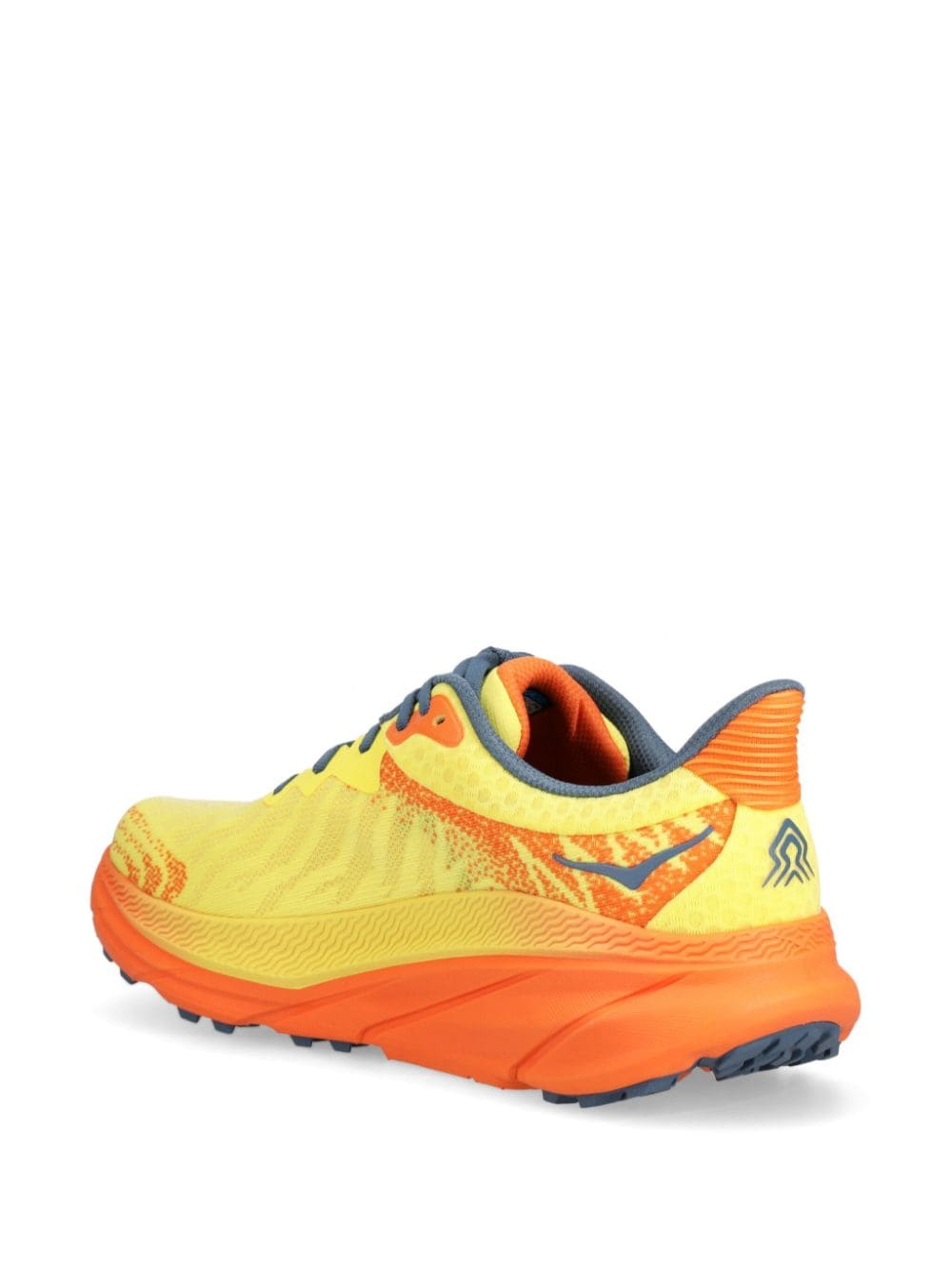 HOKA Challenger 7 mesh sneakers Geel