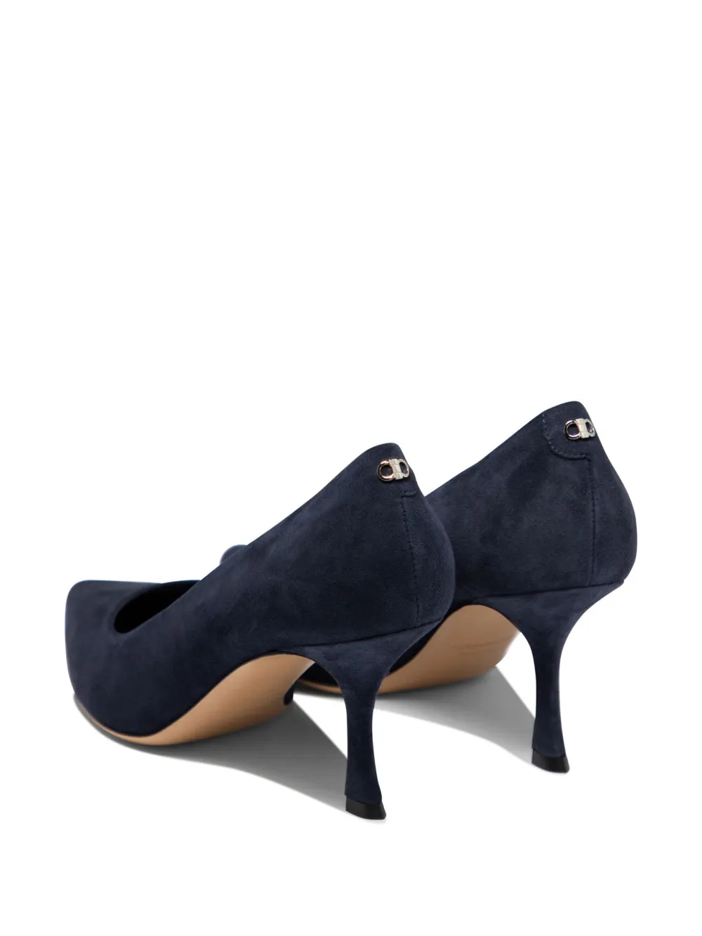 Ferragamo Elydea 70mm suede pumps Blue