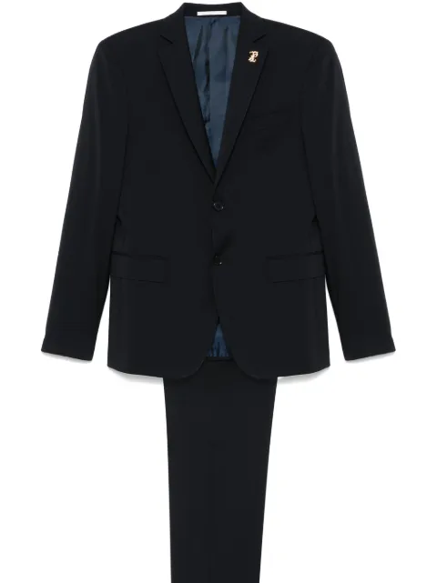 Pal Zileri brooch detail suit