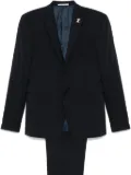 Pal Zileri brooch detail suit - Blue