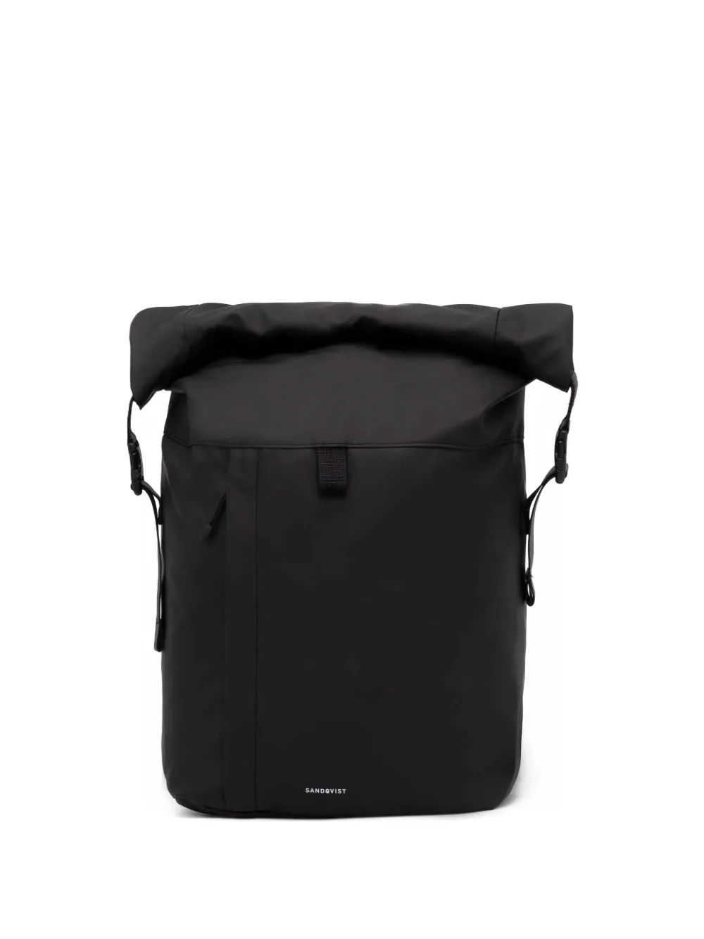 Sandqvist Roll-top Buckle Backpack In Black