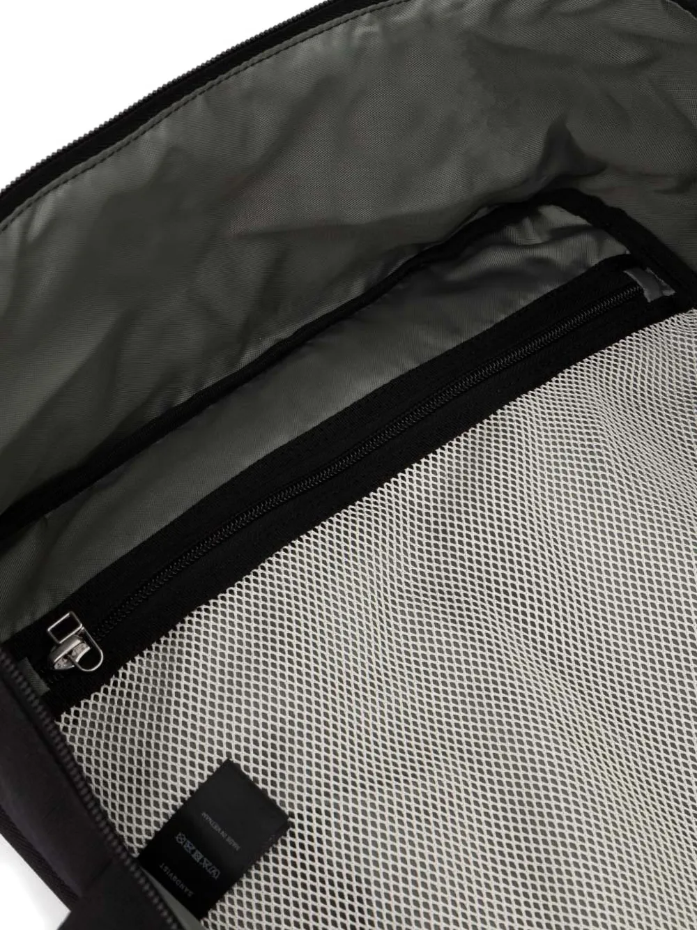 Sandqvist Alde Logo-patch Backpack In Black