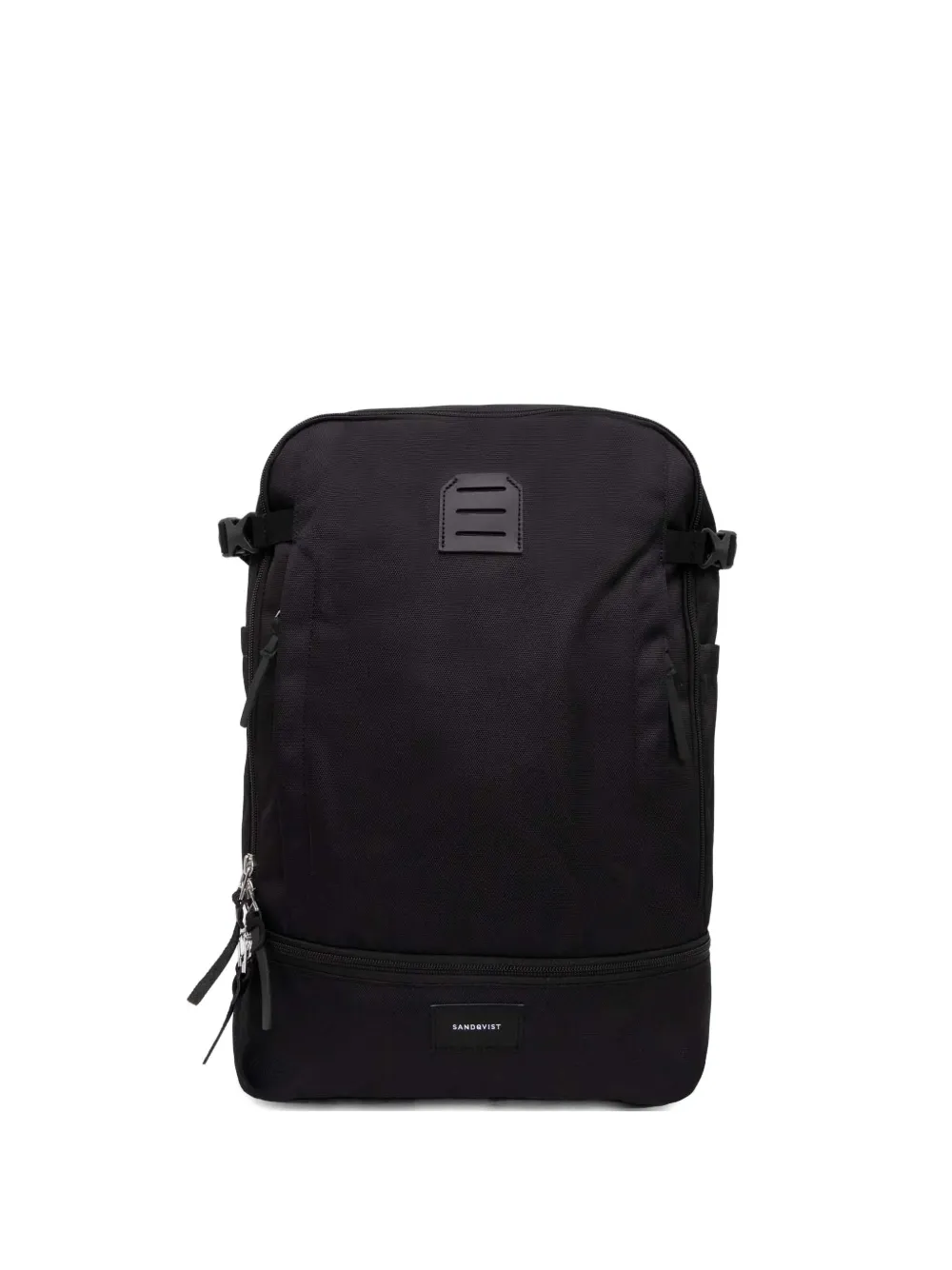 Sandqvist Alde logo-patch backpack | Black | Image 1