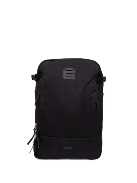 Sandqvist Alde logo-patch backpack