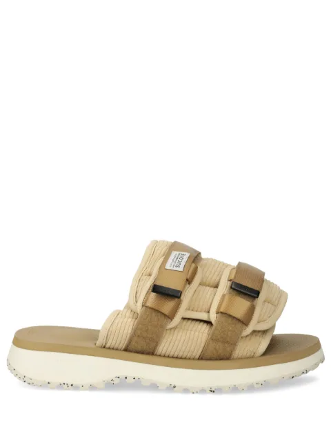 Suicoke flade sandaler med burrelukning