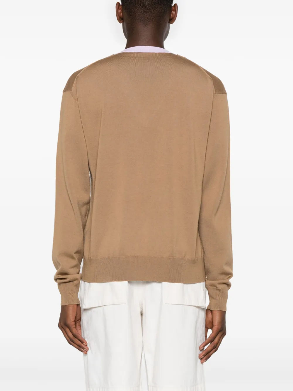 Jil Sander Gelaagde trui Bruin