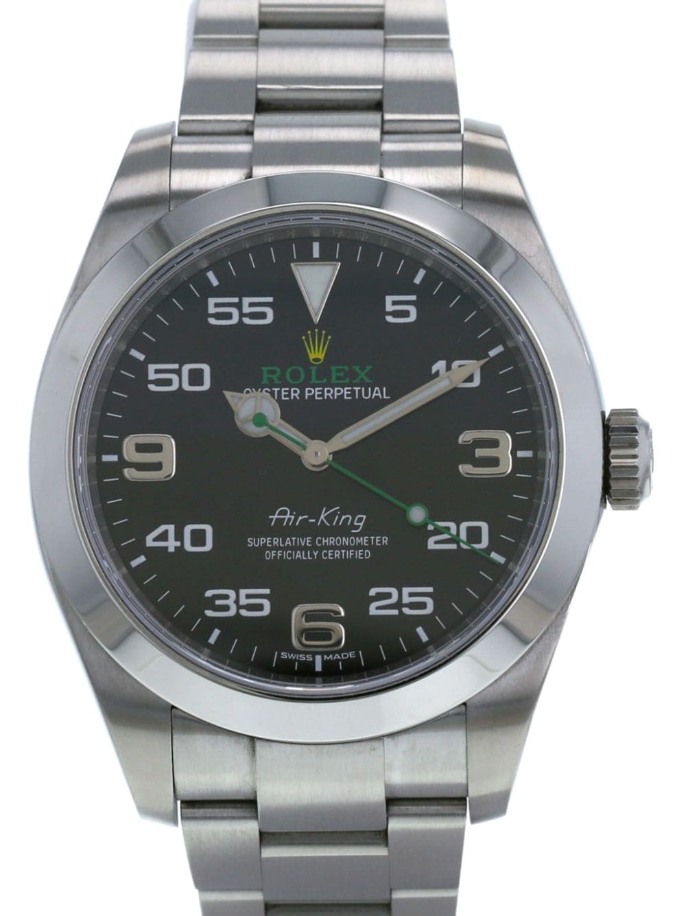 Rolex 2018 pre-owned Air King 40mm - Zwart