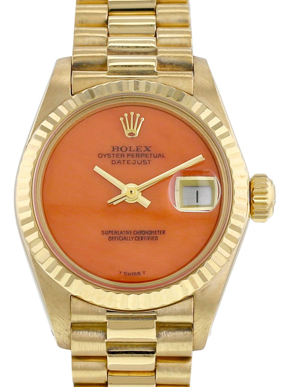 Rolex 1978 pre-owned Datejust 26mm - Oranje