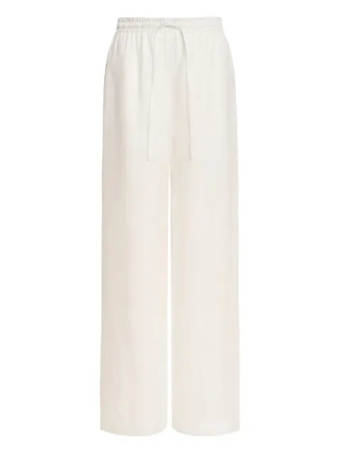 12 STOREEZ pantalones con cordones en la pretina