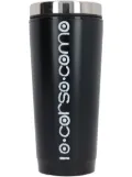 10 CORSO COMO logo-print stainless-steel travel mug (443ml) - Black