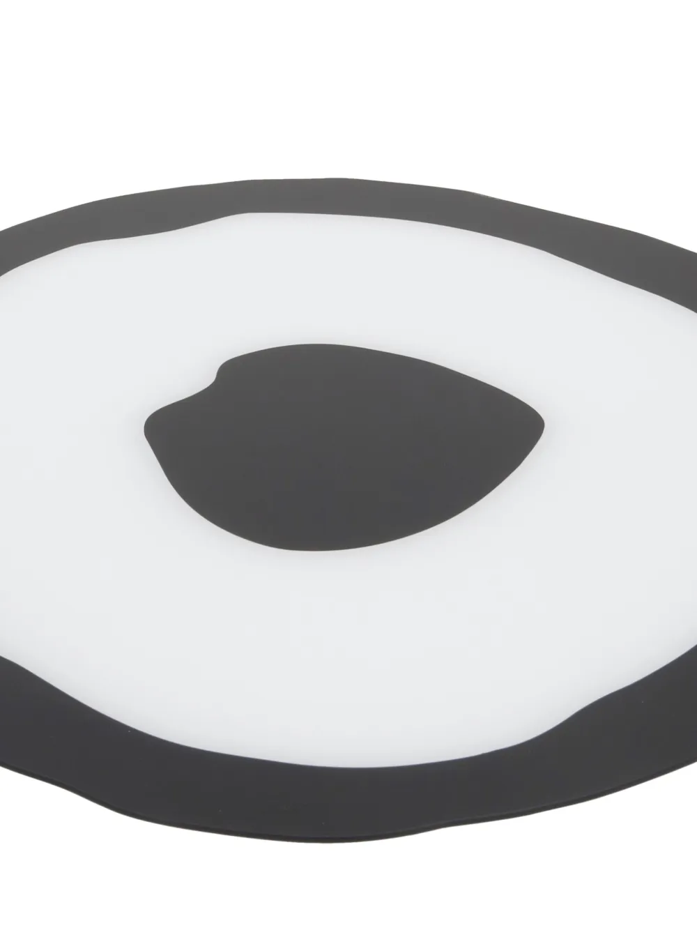 10 Corso Como Circle-print Acrylic-glass Underplates (set Of Two) In Black