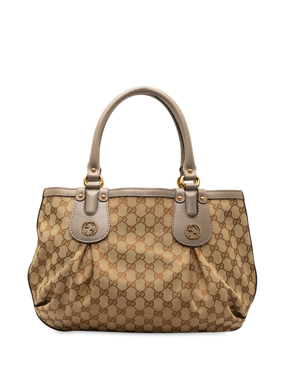 Gucci Pre-Owned 2000-2014 GG Canvas Scarlett tote bag - Bruin