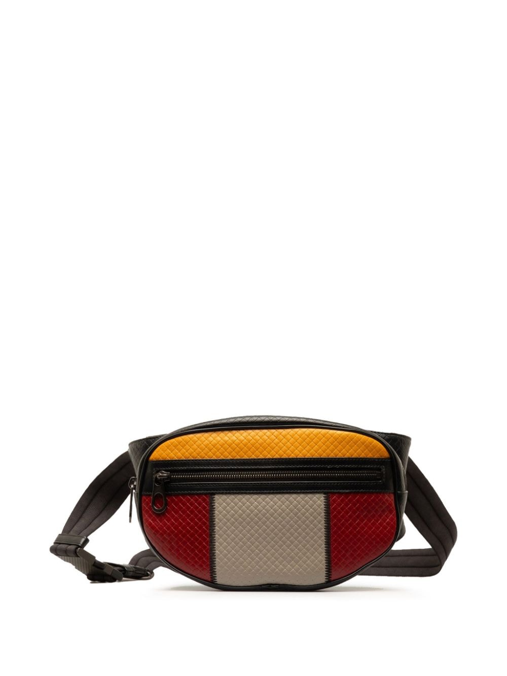 Pre-owned Bottega Veneta 2012-present Intrecciato Belt Bag In Multicolour