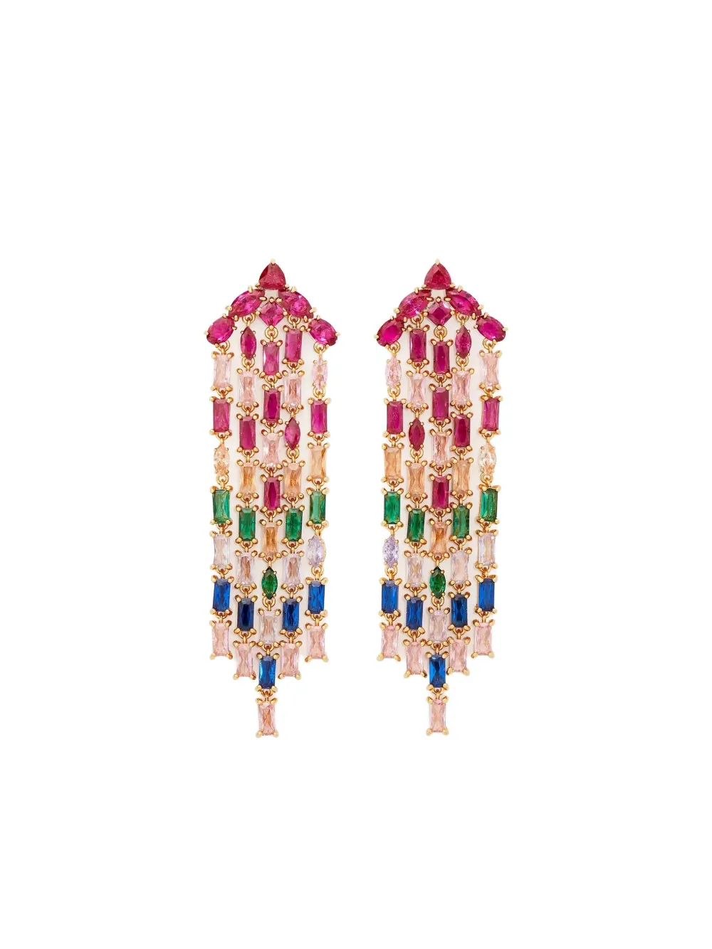 Kate Spade フリンジ ピアス - ゴールドトーン Kate Spade フリンジ ピアス - ゴールドトーン