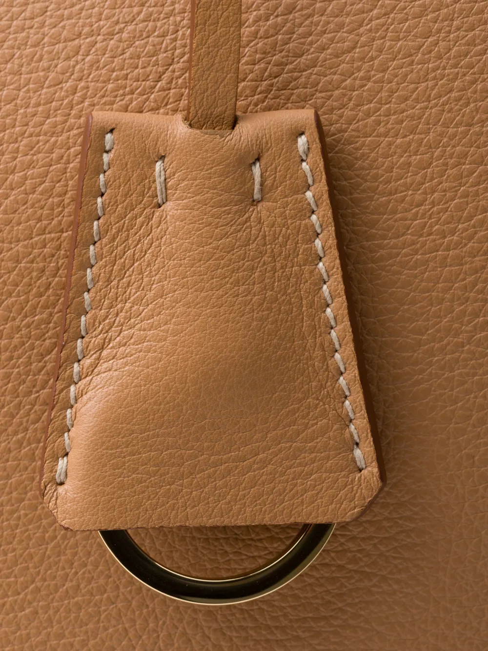 Shop Prada Large Galleria Leather Bag In Brown