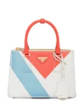 Prada small Galleria Saffiano leather handbag - White