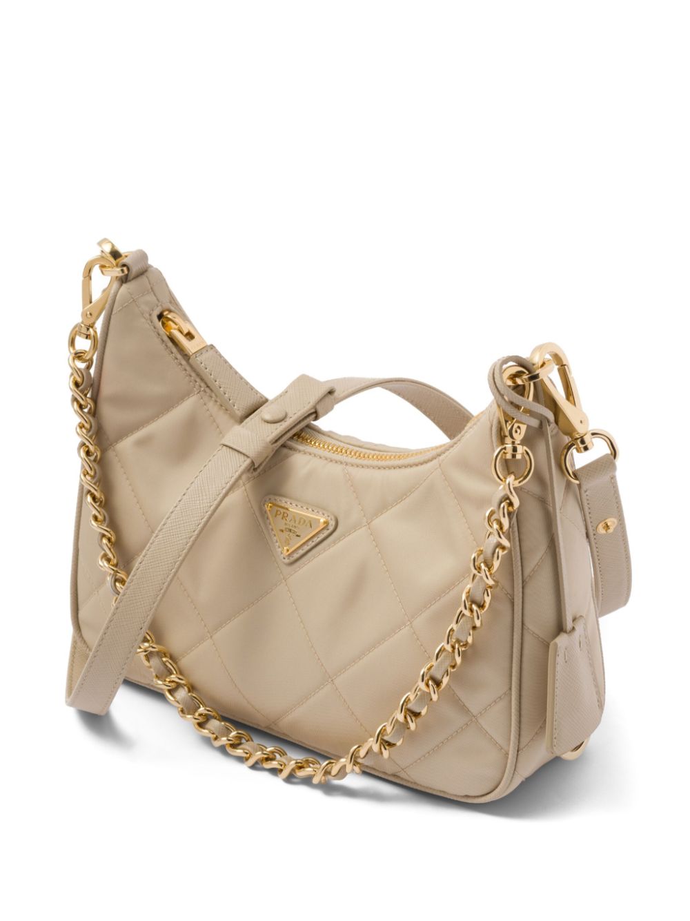 Shop Prada Re-edition 1995 Mini Bag In Nude