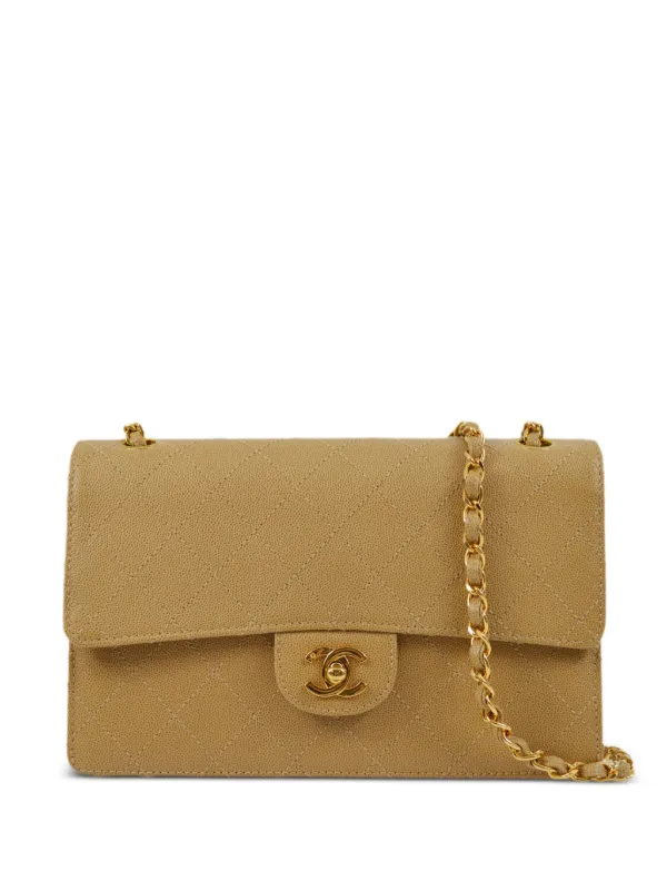 Chanel Pre-owned 1998 Classic Flap Shoulder Bag in Neutrals