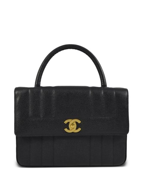 HOT SALE CHANEL 1995 CC turn-lock handbag Women